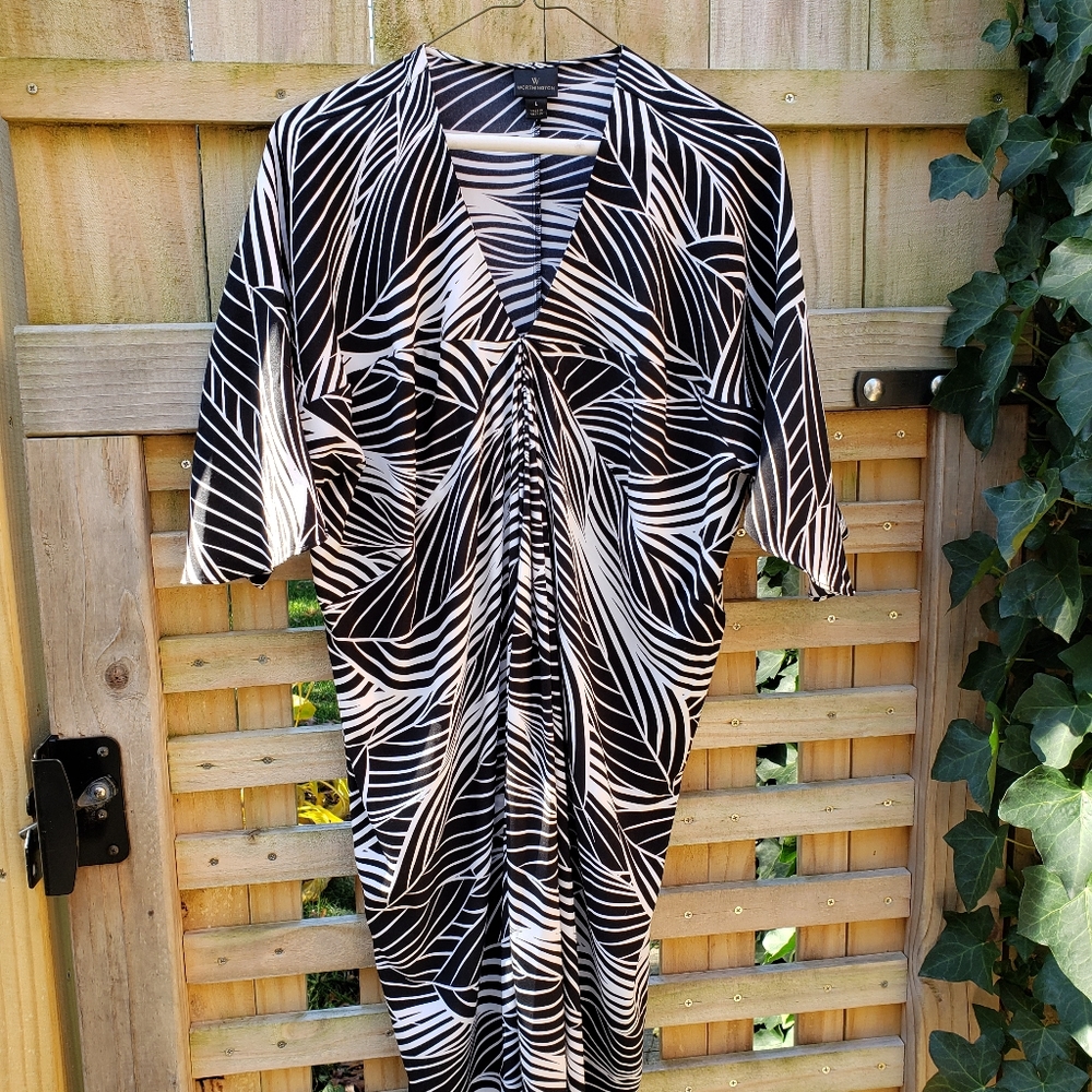 Black and White Dress